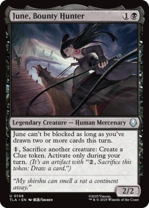 June, Bounty Hunter [Avatar: The Last Airbender]