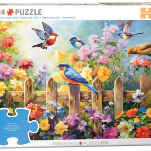 Playful Garden Birds