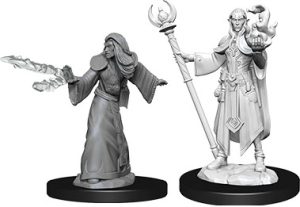 Dungeons & Dragons&colon; Nolzur's Marvelous Unpainted Miniatures - W09 Male Elf Wizard