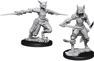 Dungeons & Dragons&colon; Nolzur&apos;s Marvelous Unpainted Miniatures - W09 Female Tabaxi Rogue