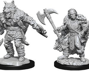Dungeons & Dragons: Nolzur's Marvelous Unpainted Miniatures - W09 Male Half-Orc Barbarian
