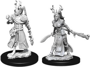 Dungeons & Dragons&colon; Nolzur's Marvelous Unpainted Miniatures - W09 Female Human Druid