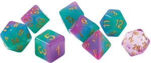 RPG Dice Set (7): Northern Lights