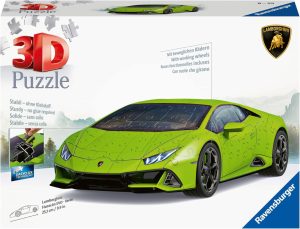 Lamborghini Huracan Verde 3D Puzzle