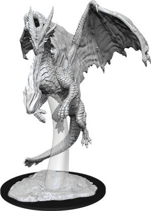 Dungeons & Dragons: Nolzur's Marvelous Unpainted Miniatures - W11 Young Red Dragon