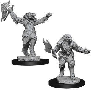 Dungeons & Dragons&colon; Nolzur's Marvelous Unpainted Miniatures - W11 Female Dragonborn Fighter