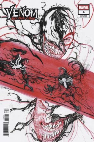 VENOM: BLACK, WHITE & BLOOD #4 JUAN FERREYRA VARIANT