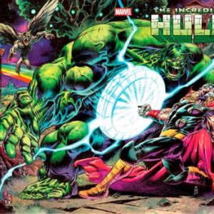 INCREDIBLE HULK #25 WRAPAROUND COVER