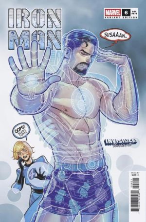IRON MAN #6 ELIZABETH TORQUE INVISIBLE! VARIANT [DOOM]
