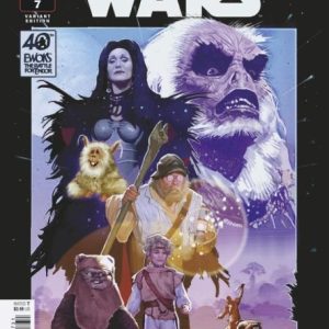 STAR WARS #7 E.M. GIST BATTLE FOR ENDOR 40TH ANNIVERSARY VARIANT