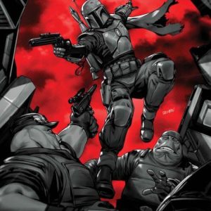 STAR WARS: BOBA FETT - BLACK, WHITE & RED #2