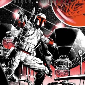 STAR WARS: BOBA FETT - BLACK, WHITE & RED #3 PAULO SIQUEIRA VARIANT