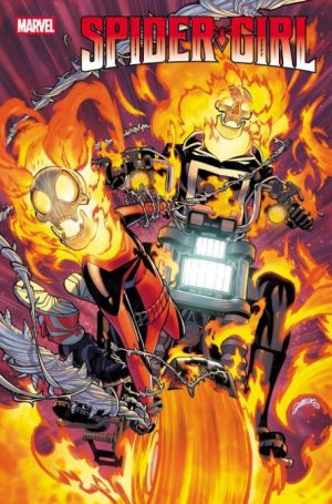 SPIDER-GIRL #5 JAVIER GARRON SPIDER-GIRL FUNHOUSE MIRROR VARIANT