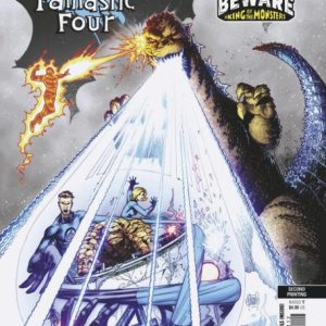 GODZILLA VS. FANTASTIC FOUR #1 ADAM KUBERT 2ND PRINTING VARIANT