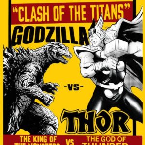 GODZILLA VS. THOR #1 LEE GARBETT VERSUS VARIANT