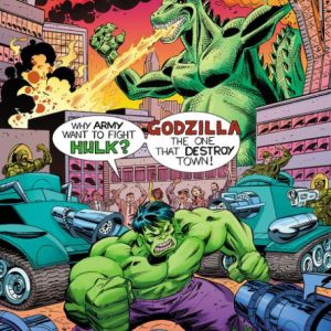 GODZILLA VS. HULK #1 SCOTT KOBLISH CLASSIC VARIANT