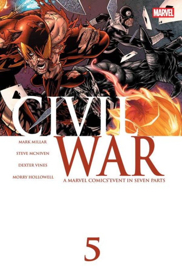 CIVIL WAR #5 FACSIMILE EDITION