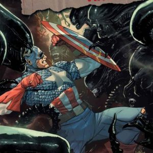 ALIEN VS. CAPTAIN AMERICA #1