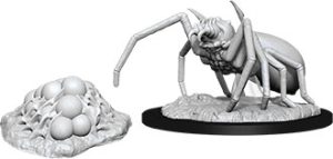 Dungeons & Dragons&colon; Nolzur&apos;s Marvelous Unpainted Miniatures - W12 Giant Spider & Egg Clutch