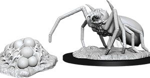 Dungeons & Dragons: Nolzur's Marvelous Unpainted Miniatures - W12 Giant Spider & Egg Clutch