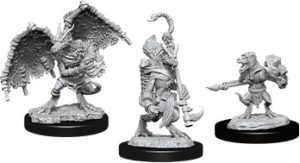 Dungeons & Dragons&colon; Nolzur&apos;s Marvelous Unpainted Miniatures - W12 Kobold Inventor&comma; Dragonshield & Sorcerer