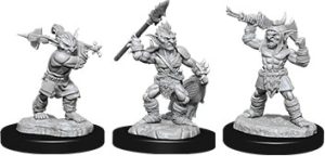 Dungeons & Dragons&colon; Nolzur's Marvelous Unpainted Miniatures - W12 Goblins & Goblin Boss