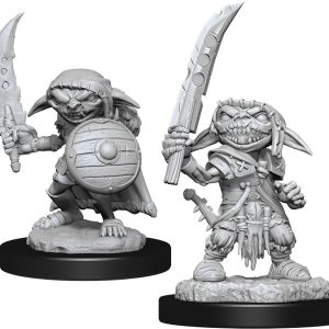 Pathfinder Deep Cuts Unpainted Miniatures: W13 Goblin Fighter Male