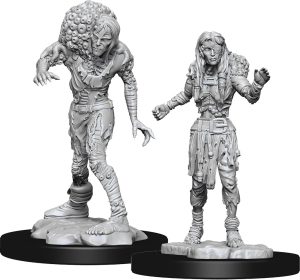 Dungeons & Dragons&colon; Nolzur's Marvelous Unpainted Miniatures - W14 Drowned Assassin & Drowned Asetic