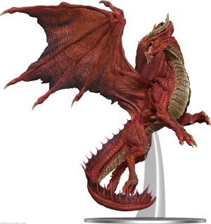 Dungeons & Dragons: Icons of the Realms Adult Red Dragon Premium Figure