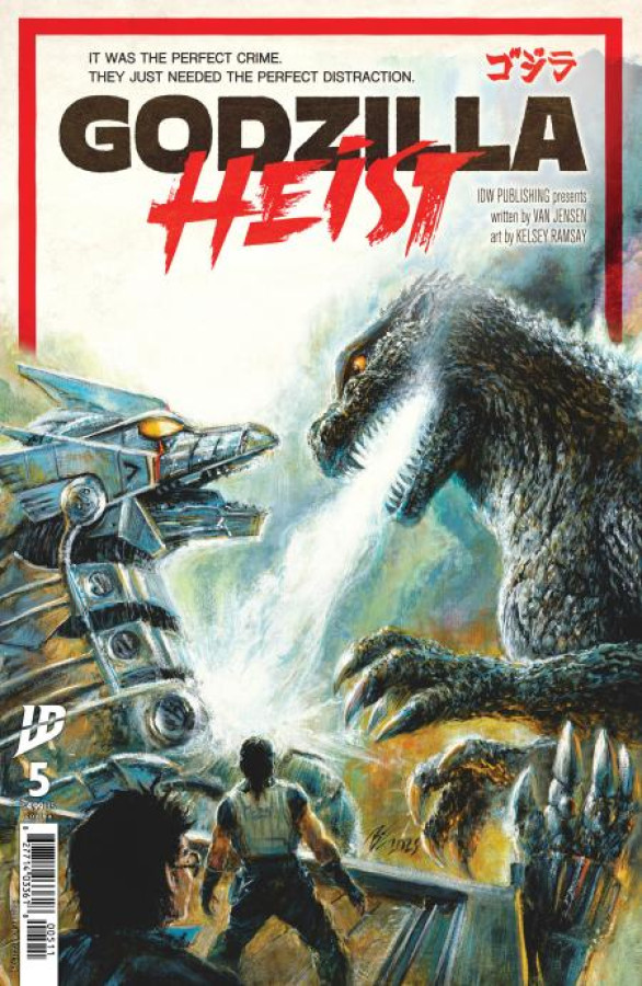 Godzilla: Heist #5 Cover A (Eggleton)