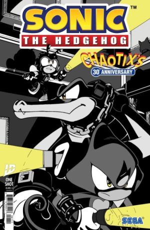 Sonic the Hedgehog: Chaotix's 30th Anniversary Special Cover A (Lawrence)