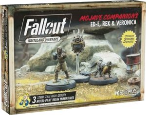 Fallout: Wasteland Warfare - Ed-E, Rex and Veronica