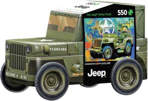 Military Jeep Tin
