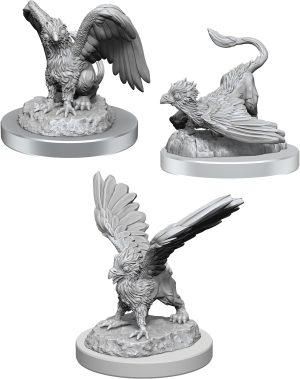 Dungeons & Dragons&colon; Nolzur's Marvelous Unpainted Miniatures - W17 Griffon Hatchlings