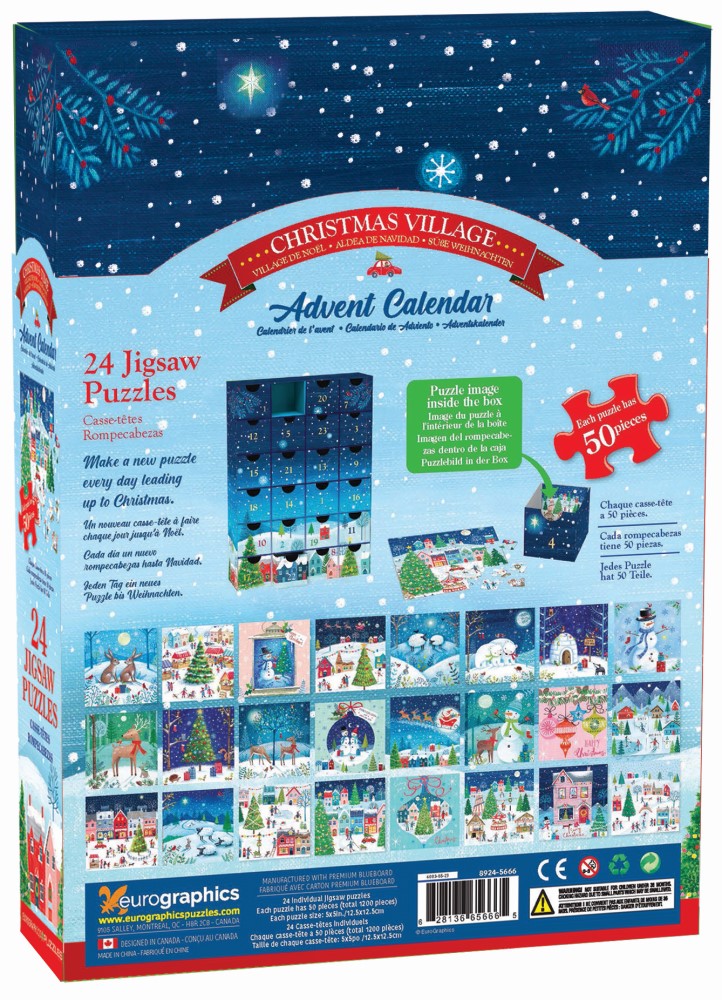 Christmas Village - Advent Calendar - Image 2
