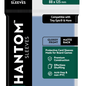 Phantom Sleeves: "Evergreen Size" (88mm x 125mm) - Gloss/Matte (50)