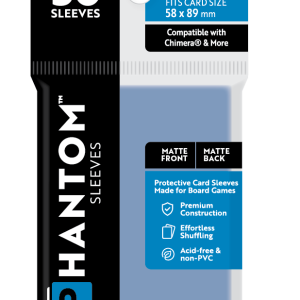 Phantom Sleeves: "Blue Size" (58mm x 89mm) - Matte/Matte (50)