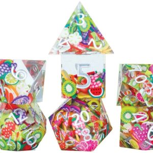 RPG Dice Set (7): Sharp Fruit