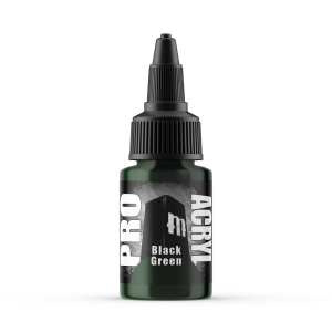 Pro Acryl: Black Green (22ml)