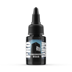 Pro Acryl: Transparent Black (22ml)