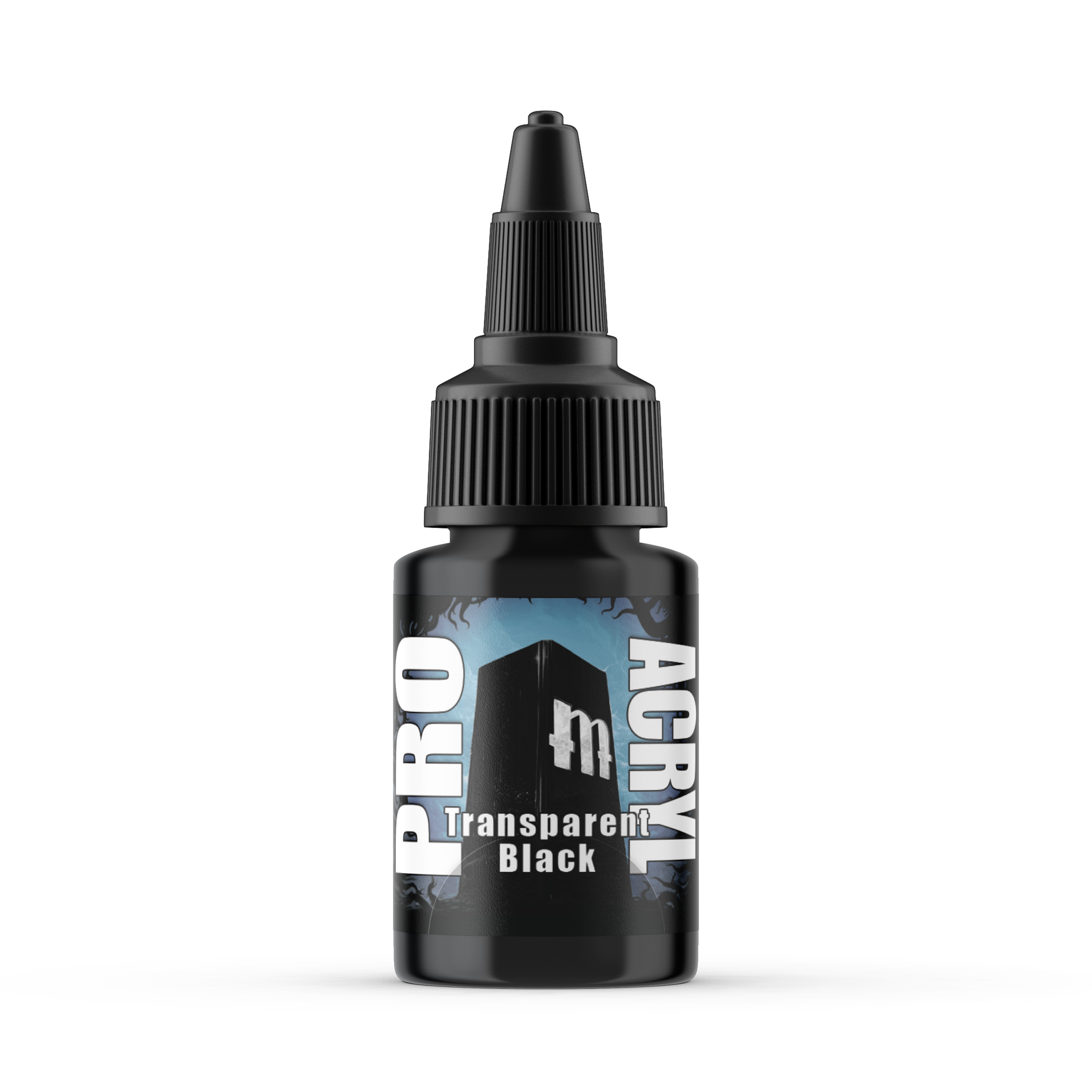 Pro Acryl: Transparent Black (22ml)