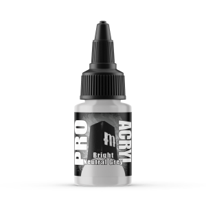 Pro Acryl: Bright Neutral Grey (22ml)
