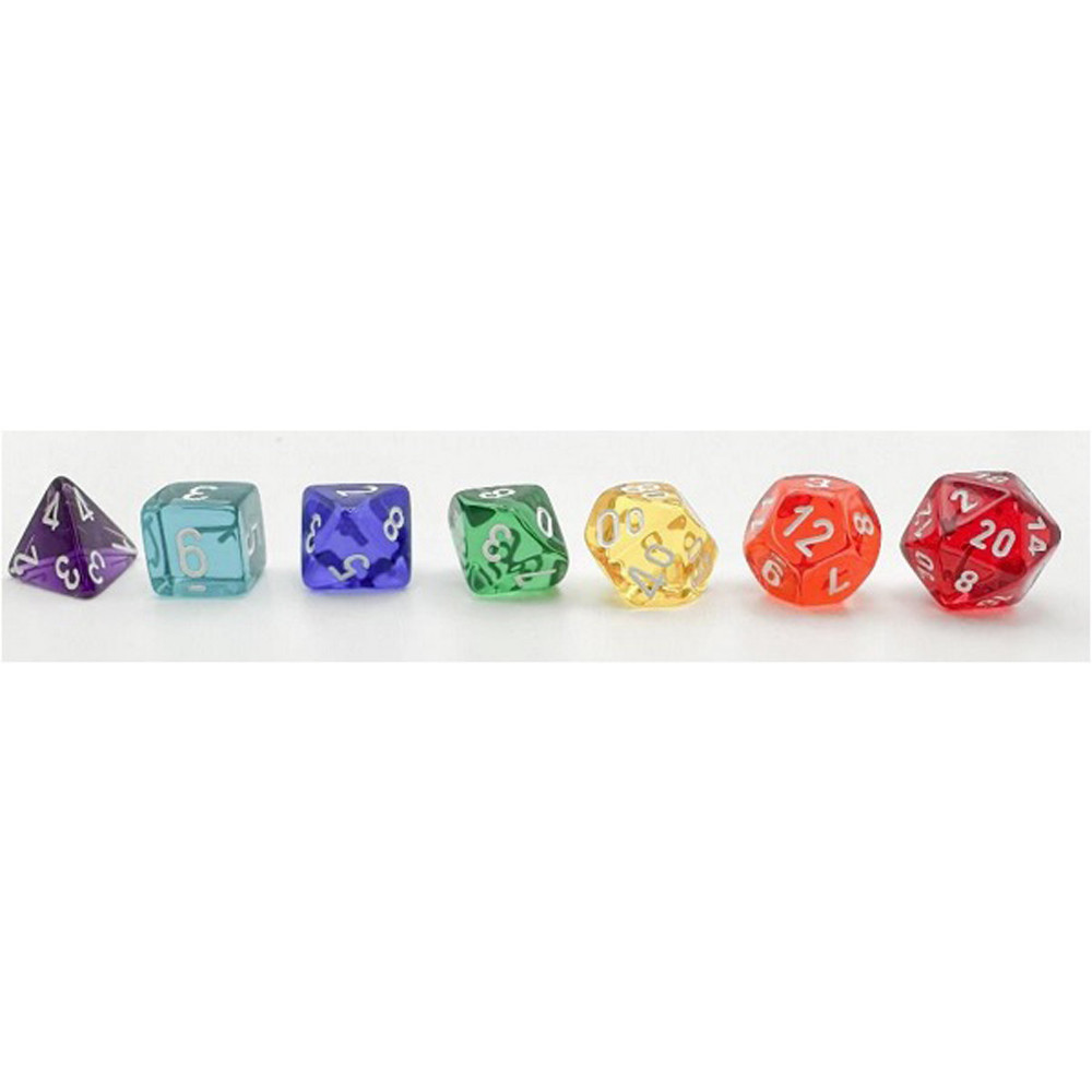 Prism Translucent GM and Beginner Player Polyhedral 7-Die Set - Image 2