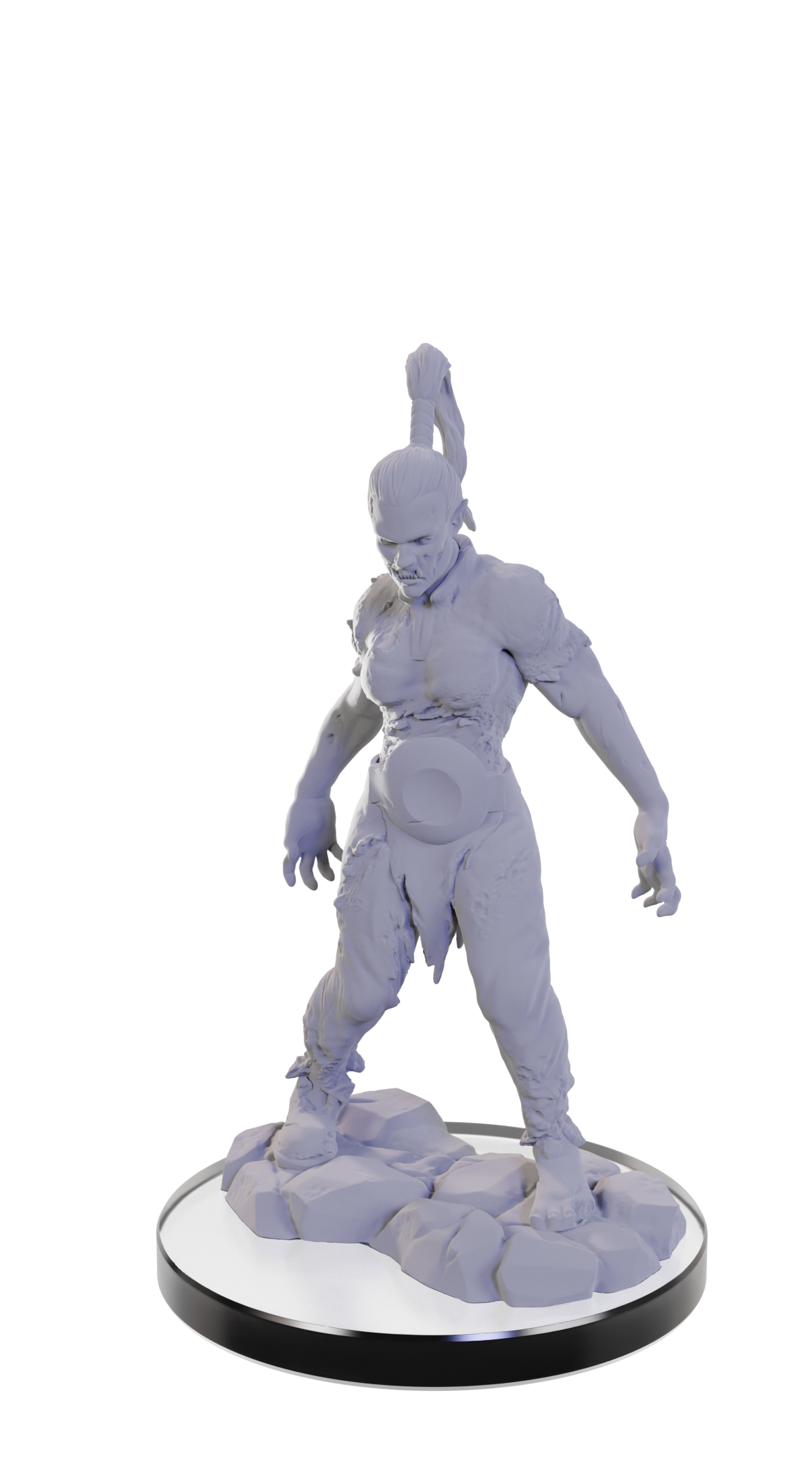 Pathfinder Deep Cuts Unpainted Miniatures: W22 Plague Zombie & Skeletal Champion