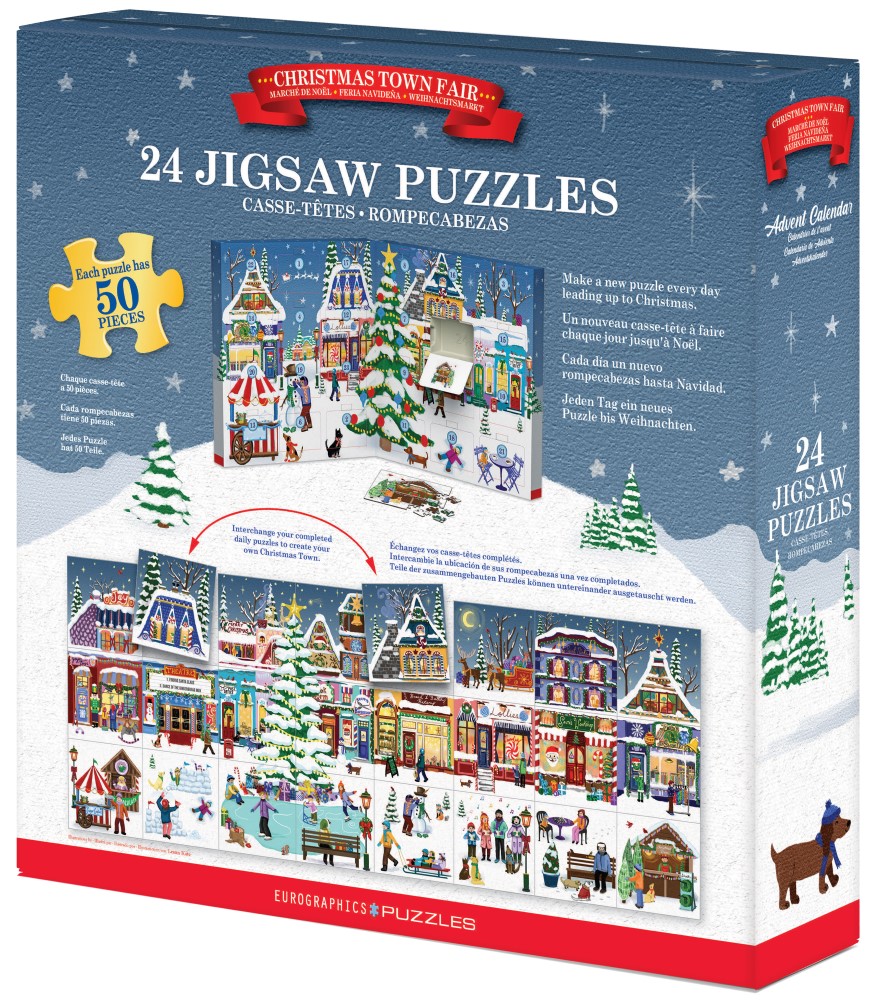Christmas Town Fair - Advent Calendar - Image 2