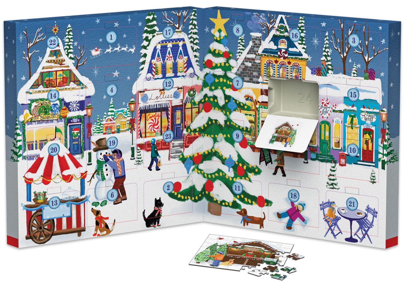 Christmas Town Fair - Advent Calendar - Image 3