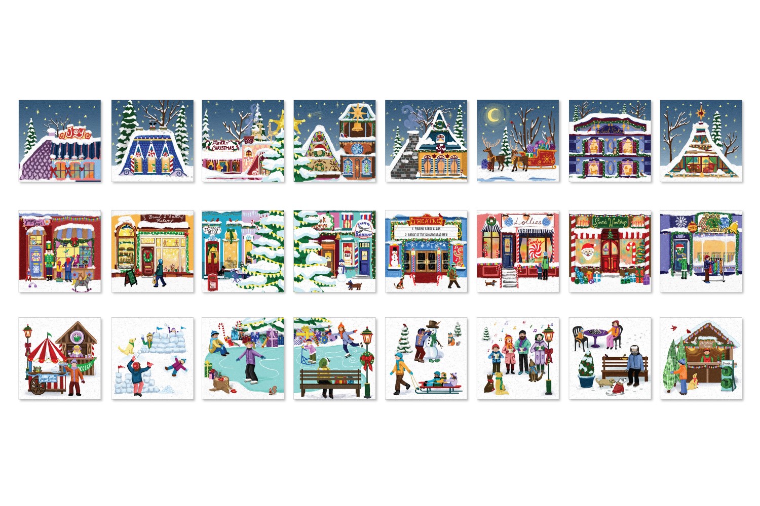 Christmas Town Fair - Advent Calendar - Image 4