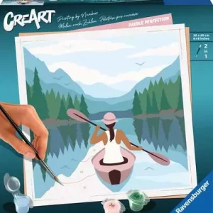 CreArt Paddle Perfection - Paint by numbers for adults