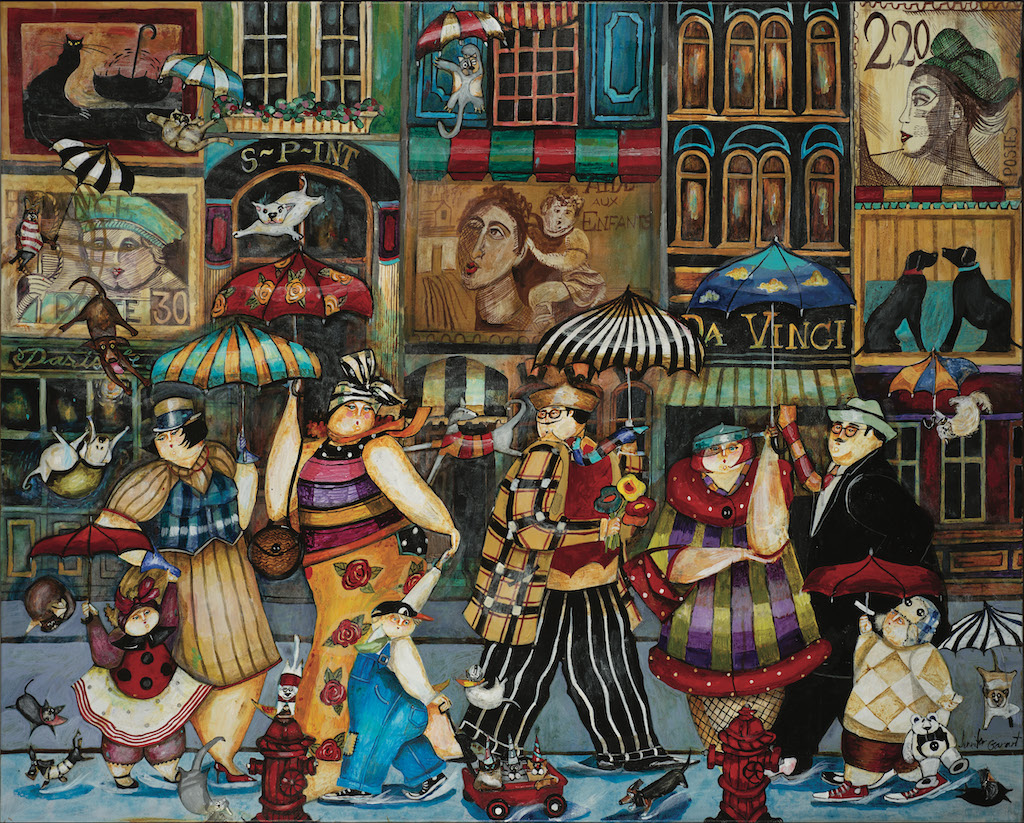 Raining Cats and Dogs in Paris by Jennifer Garant - Image 2