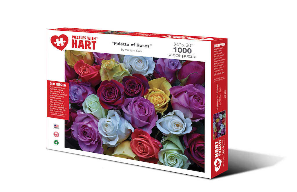 Palette of Roses by William Carr